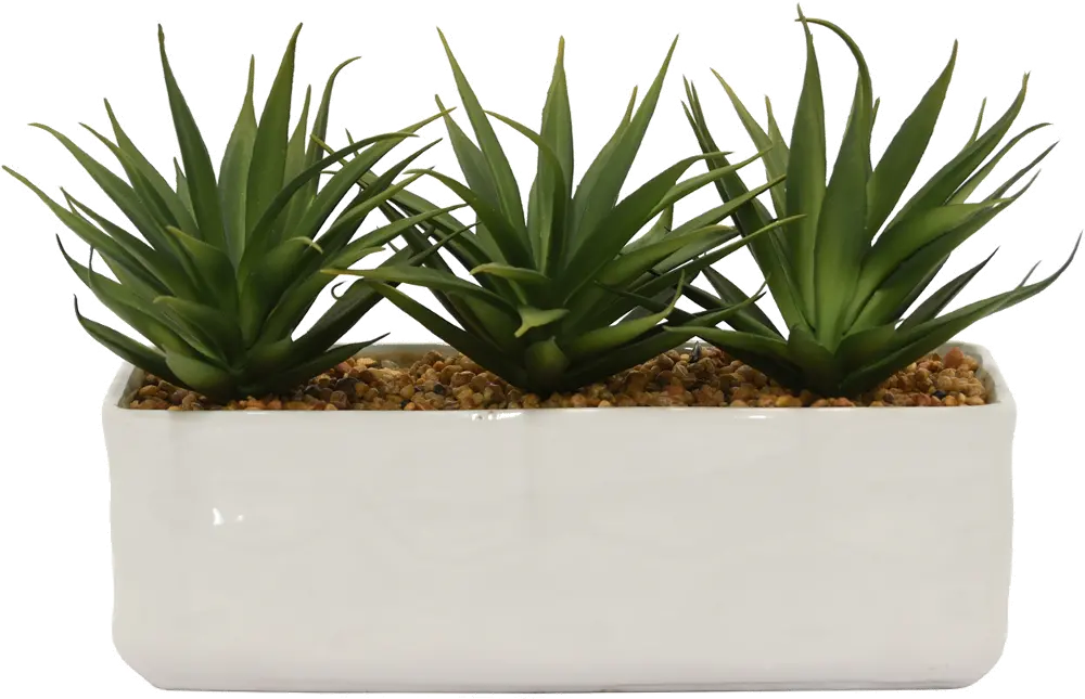 Faux Succulent Arrangement in Pot-1