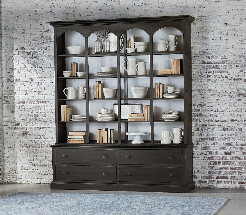 Vienna Brown Modern China Cabinet Magnolia Home Rc Willey Vienna Brown Modern China Cabinet Magnolia Home