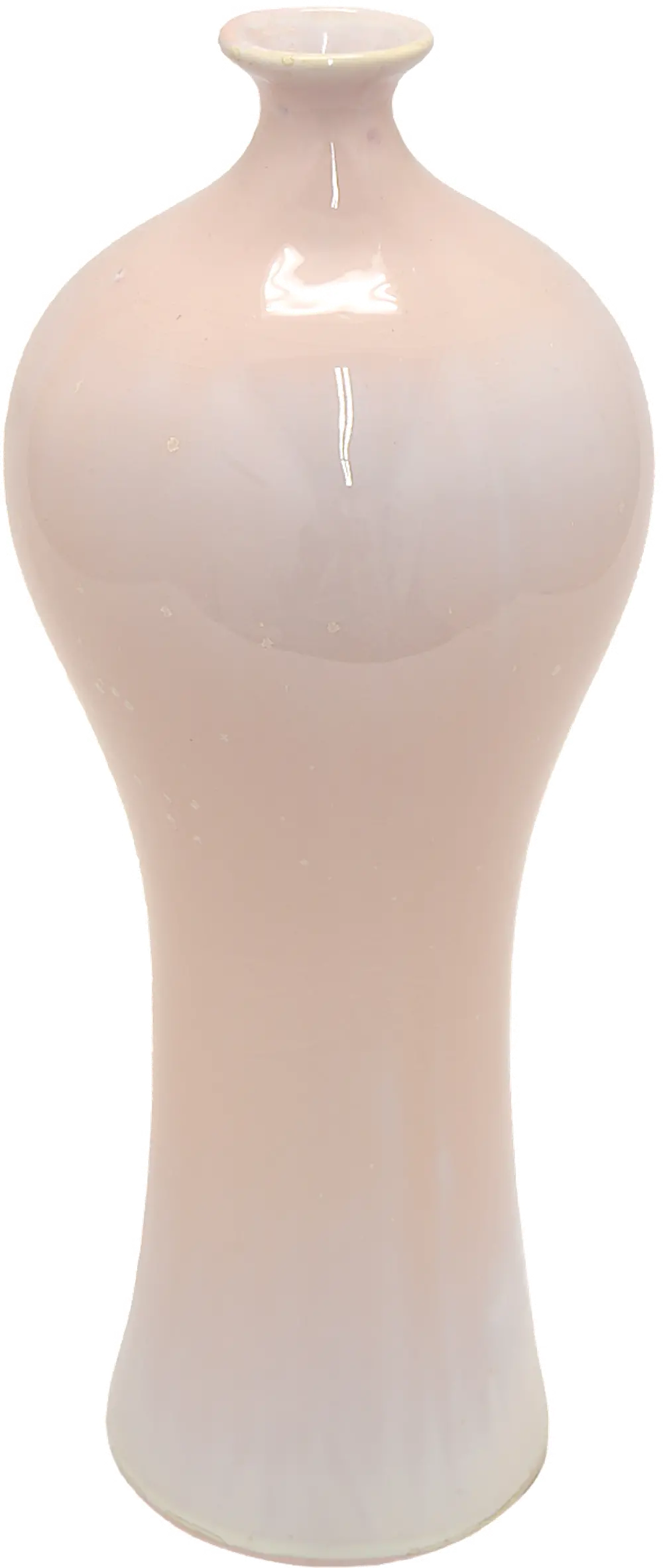 17 Inch Pink Ceramic Vase-1