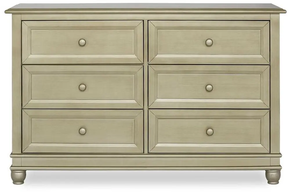 802-PTR Antique Bronze 6-Drawer Double Dresser - Hampton-1