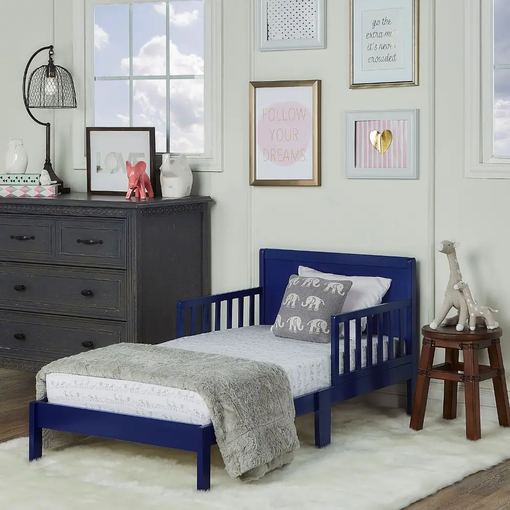 Royal Blue Toddler Bed - Brookside-1