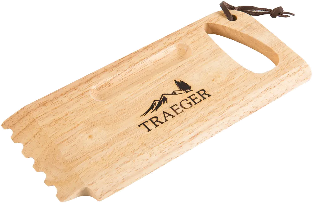 BAC454 Traeger Grill Wooden Grill Grate Scrape-1