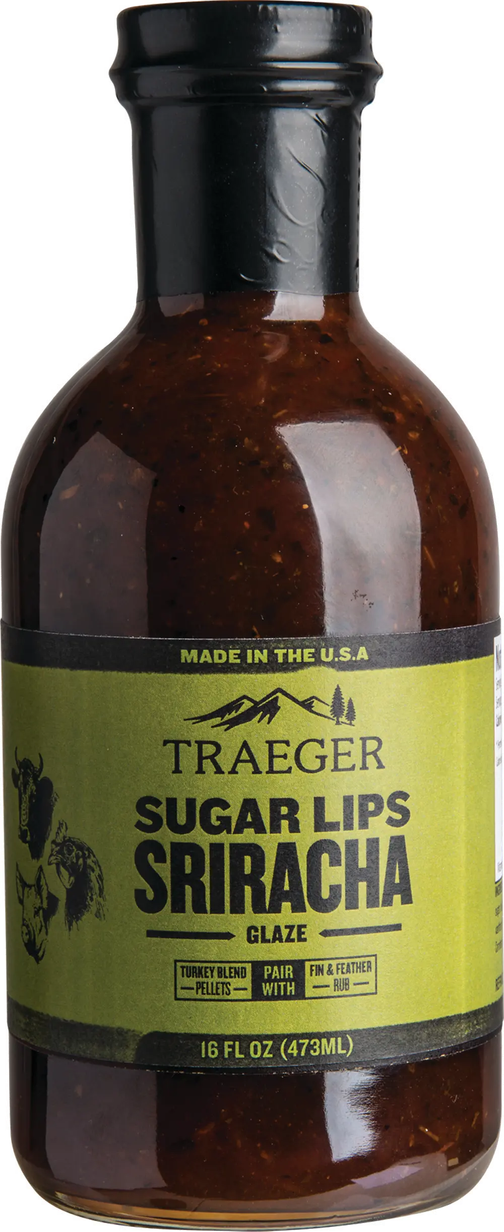 SAU032,SUGAR_LIPS Traeger Grill Sugar Lips Sriracha BBQ Sauce-1