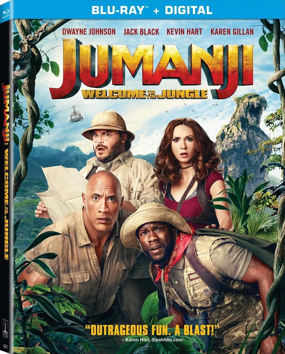 Jumanji - Welcome To the Jungle (Blu-ray + Digital)-1
