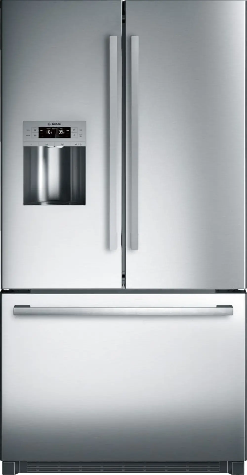 B26FT50SNS Bosch 25 cu. ft. French Door Refrigerator - 36 Inch Stainless Steel-1