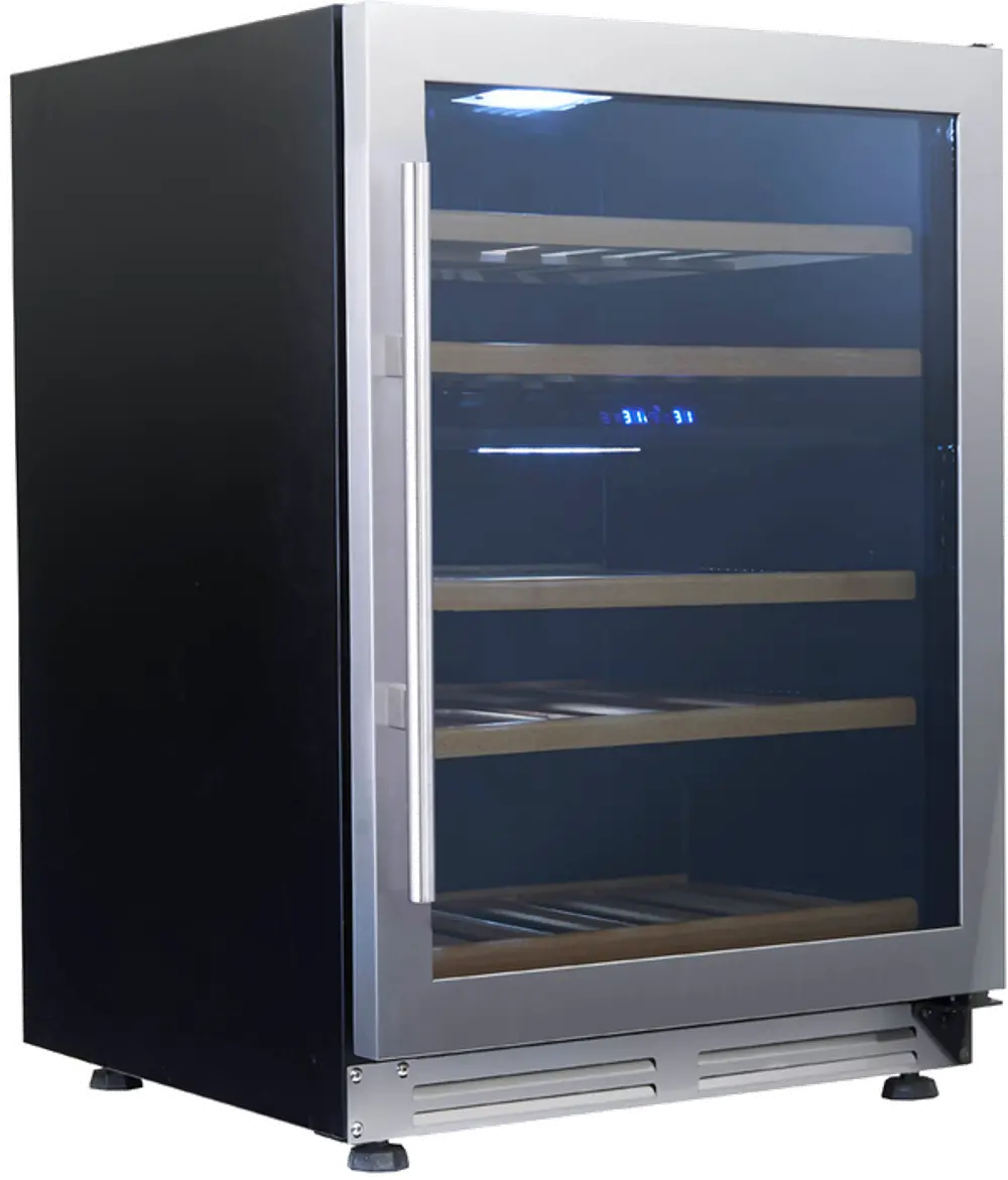 WCF43S3SD Avanti Wine Chiller with Seamless Door - 24 Inch Stainless Steel-1