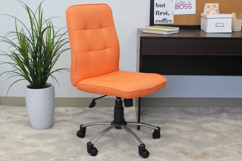 Orange Ergonomic Office Chair-1