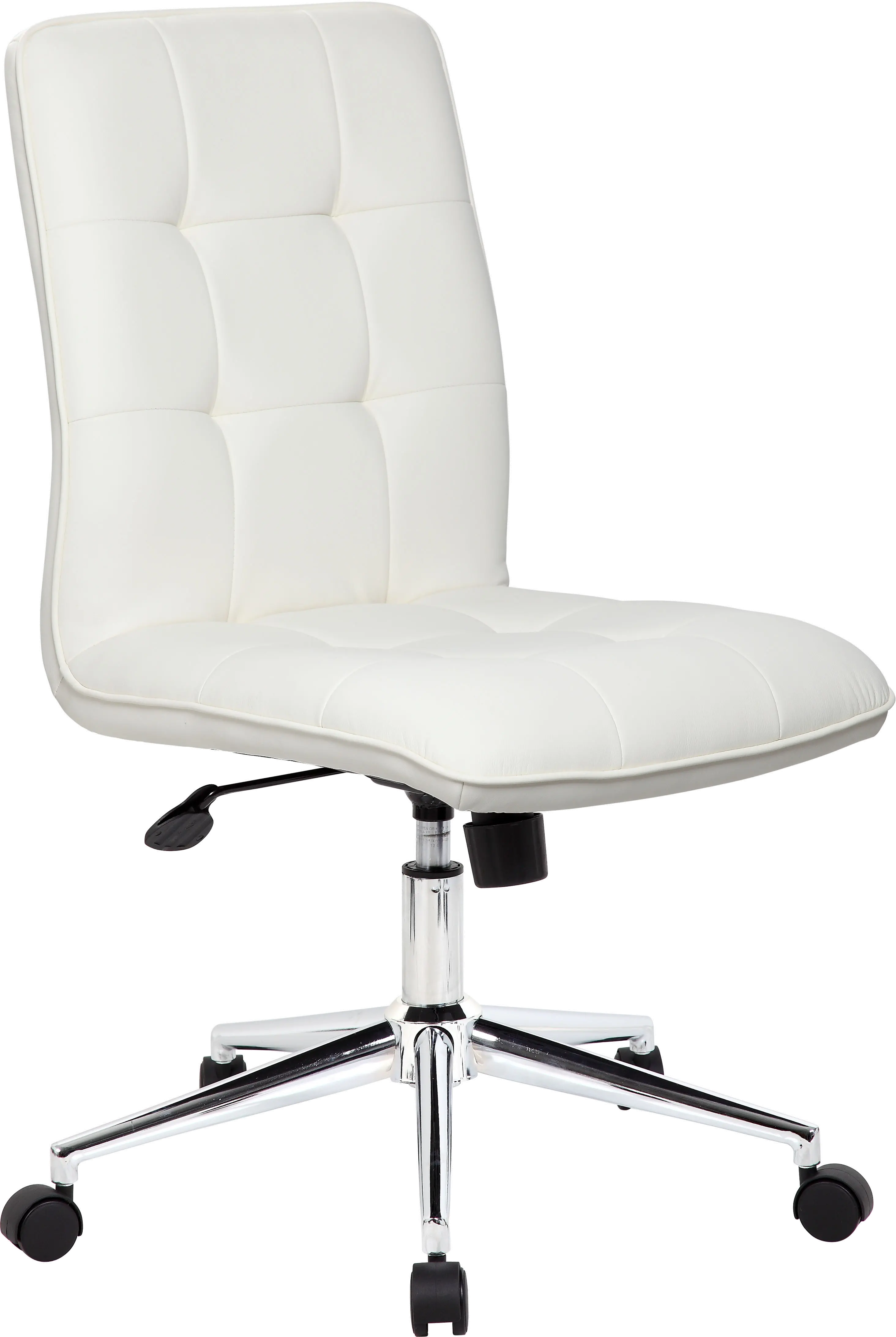 B330-WT White Ergonomic Office Chair sku B330-WT