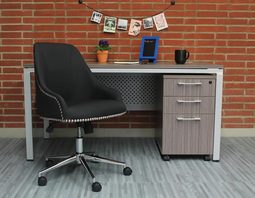 Black Office Chair-1