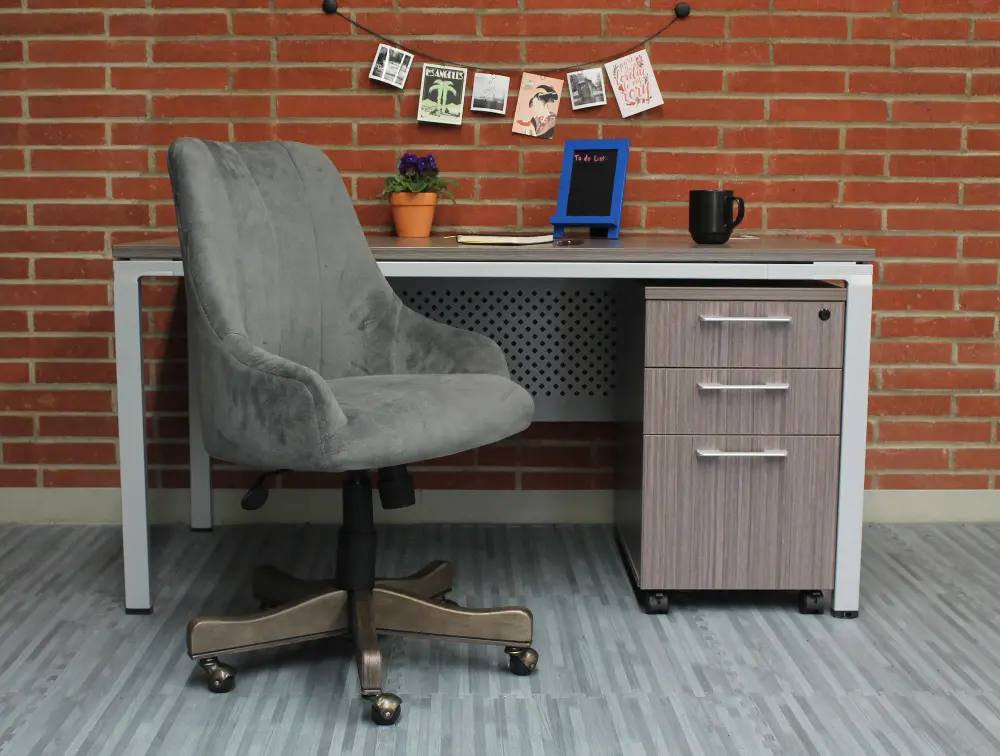 Charcoal Office Chair-1