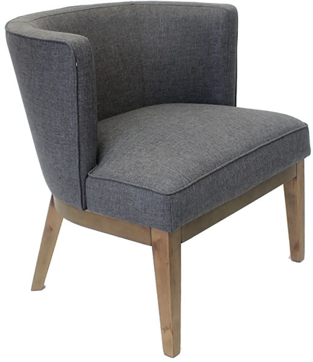 Slate Gray Oversized Accent Chair-1