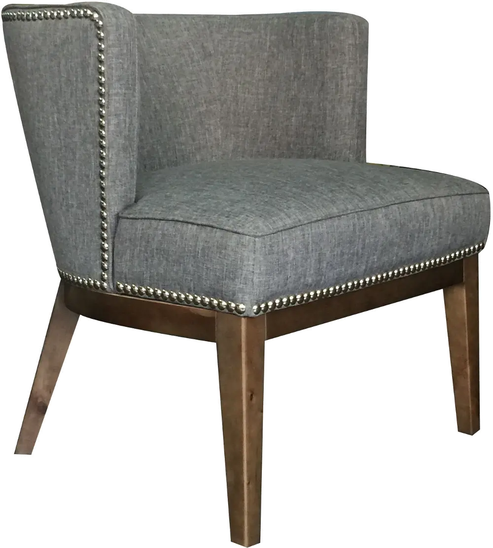 Gray Oversized Accent Chair-1