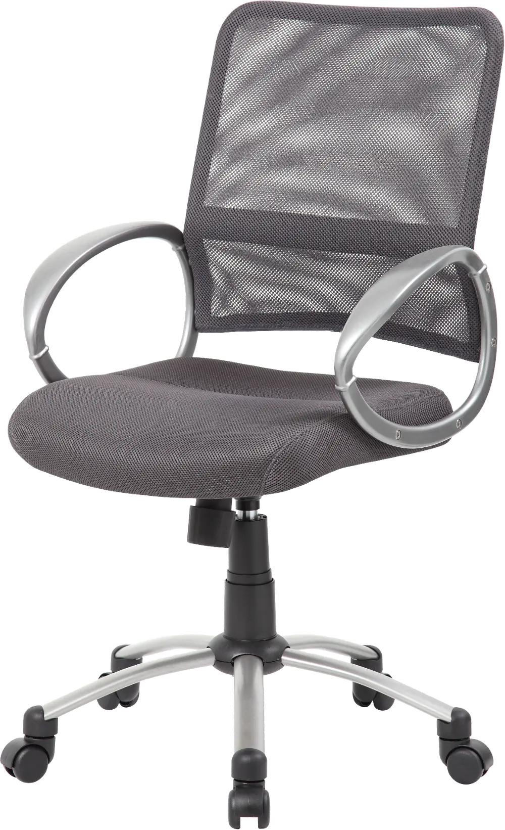 Adjustable Gray Breathable Office Chair-1