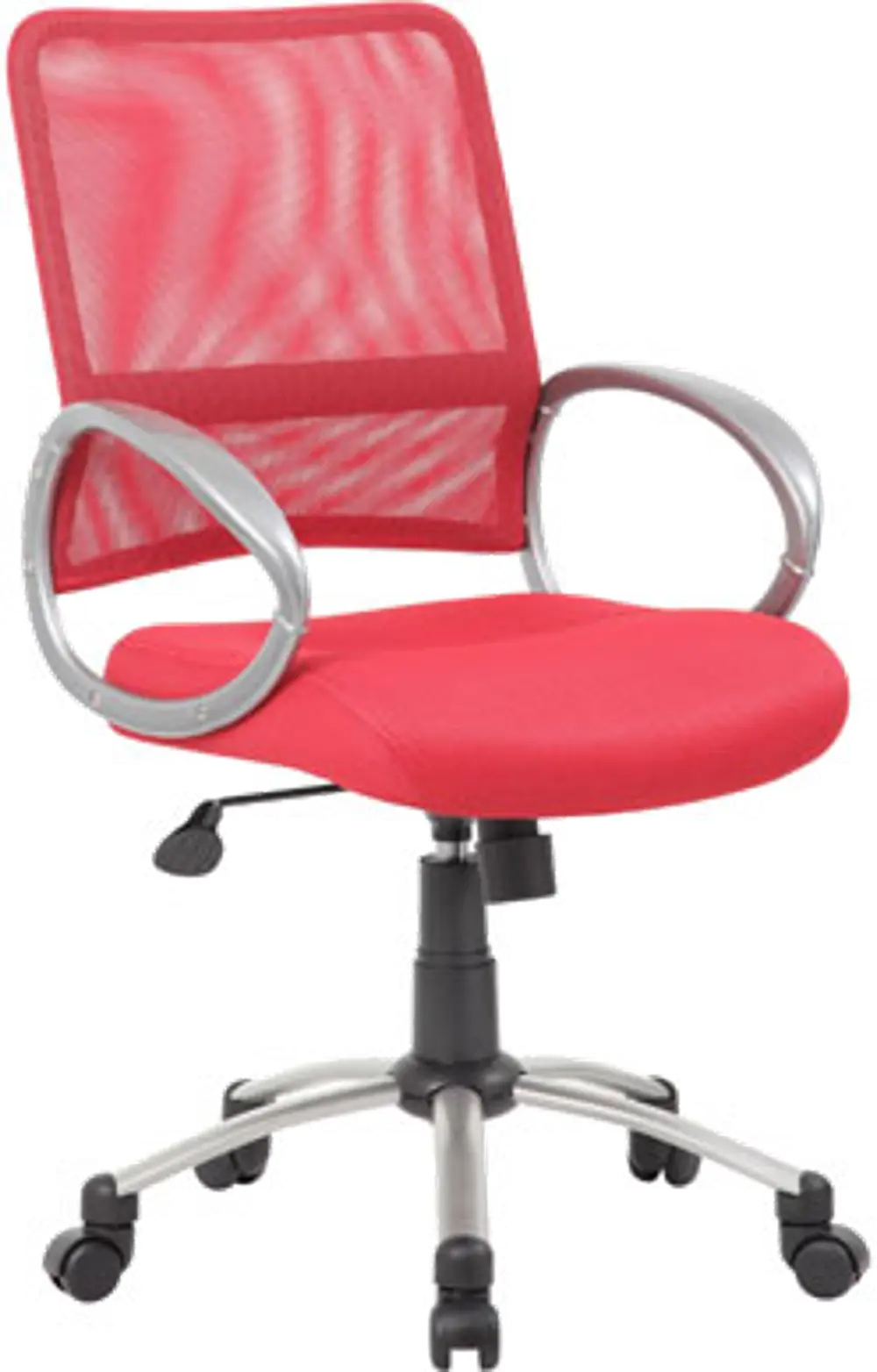 Red Mesh Task Chair-1