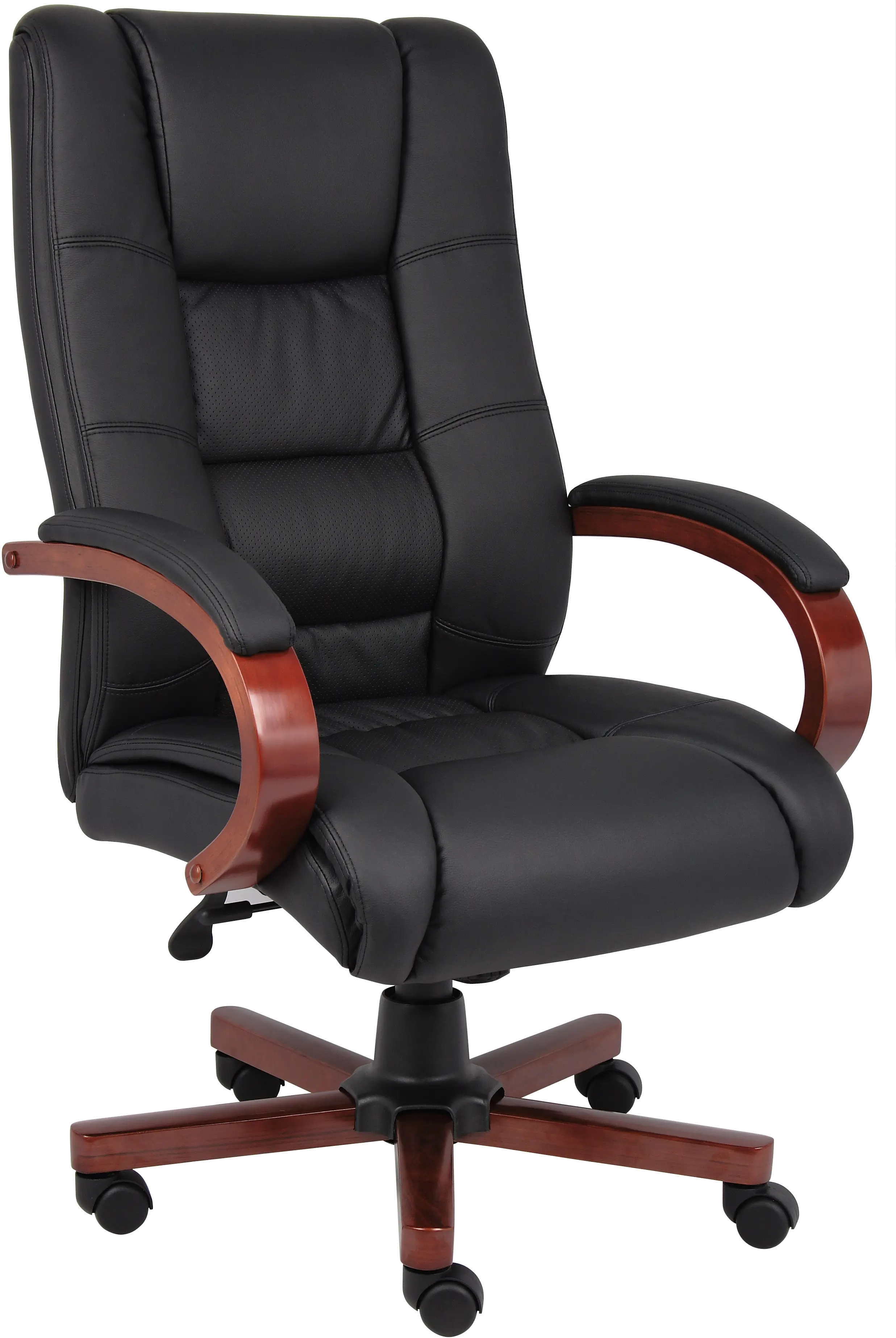 B8991-M Black High-Back Executive Office Chair sku B8991-M