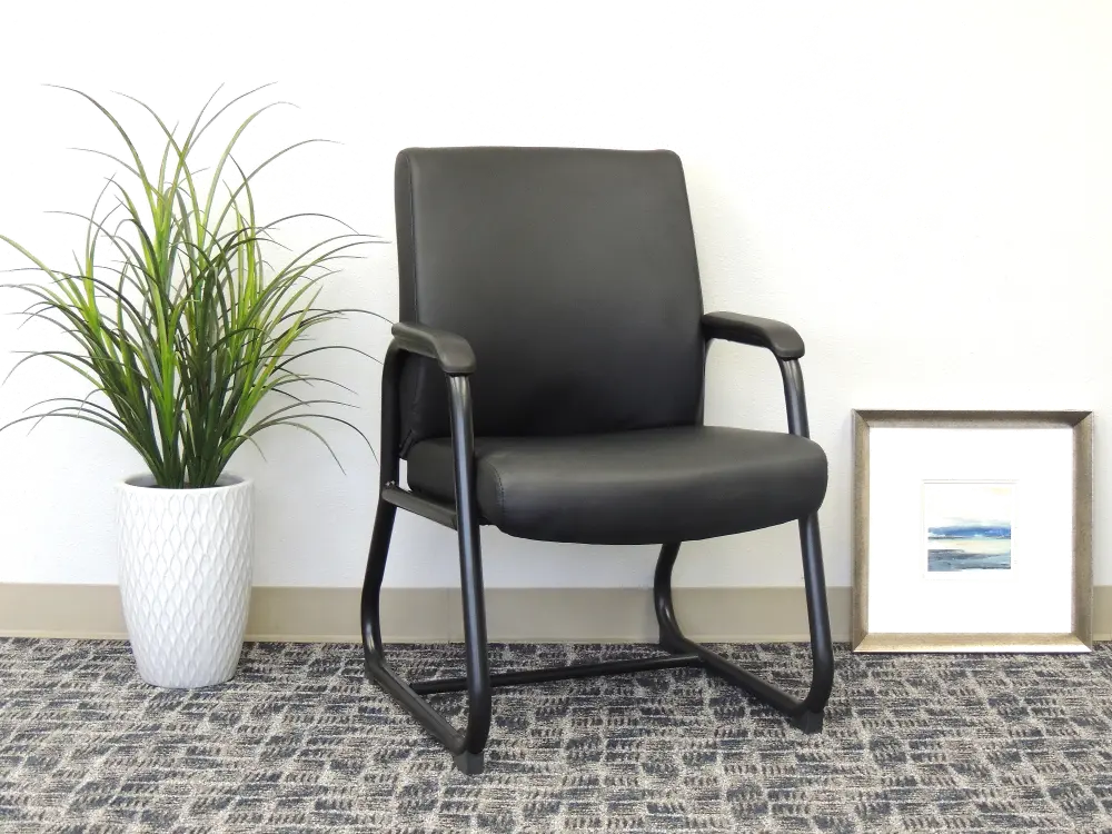 Black Executive Guest Chair-1