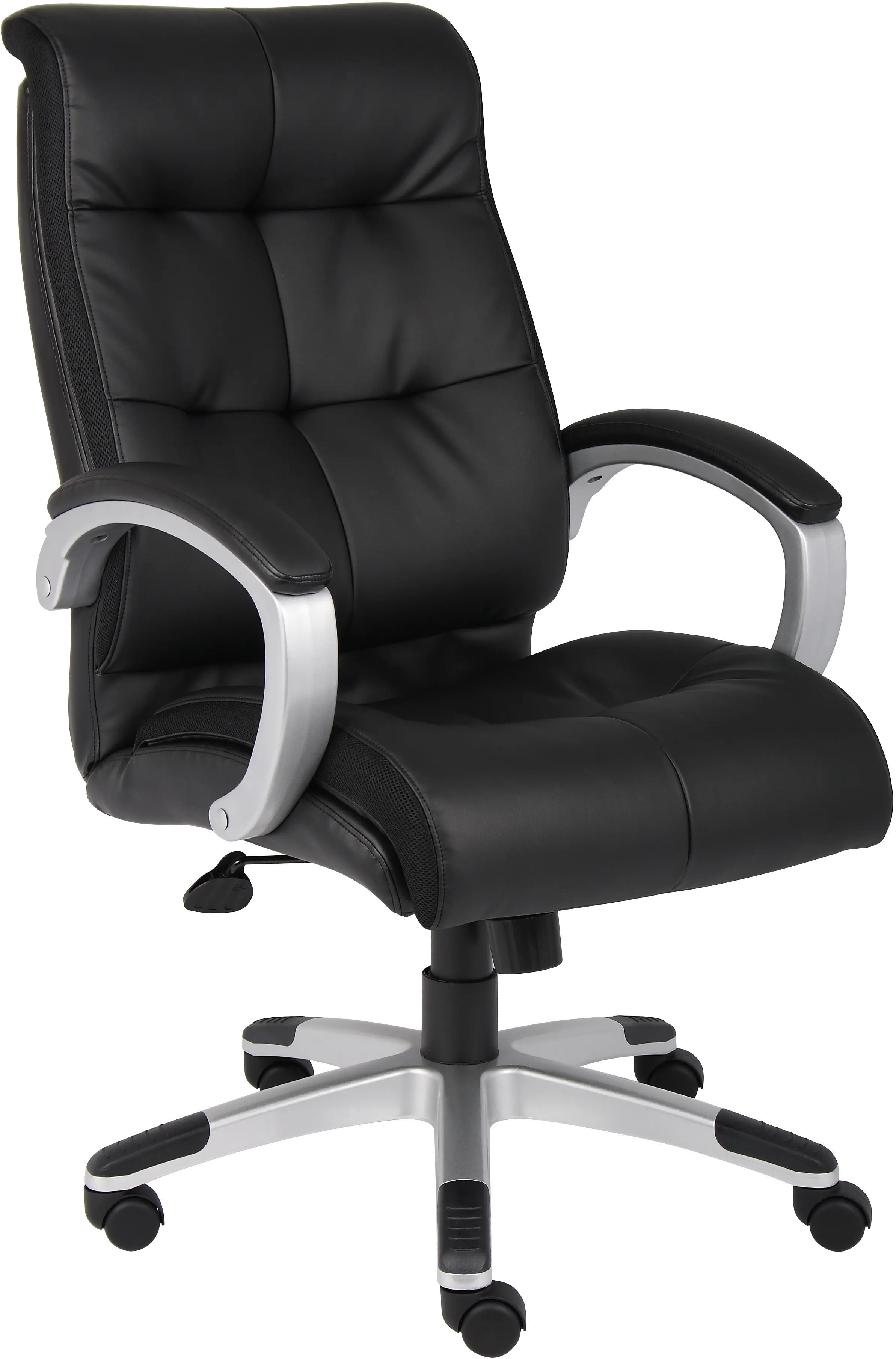 B8771S-BK Black High-Back Executive Office Chair sku B8771S-BK