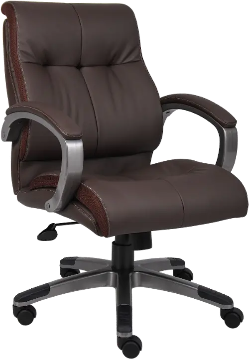 Brown High Back Executive Office Chair RC Willey