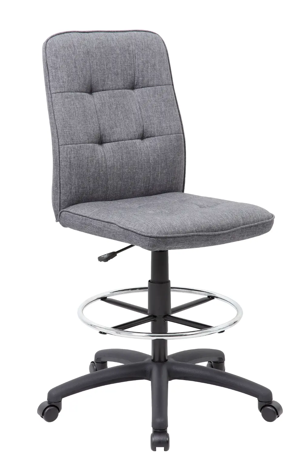 Gray Ergonomic Drafting Chair-1