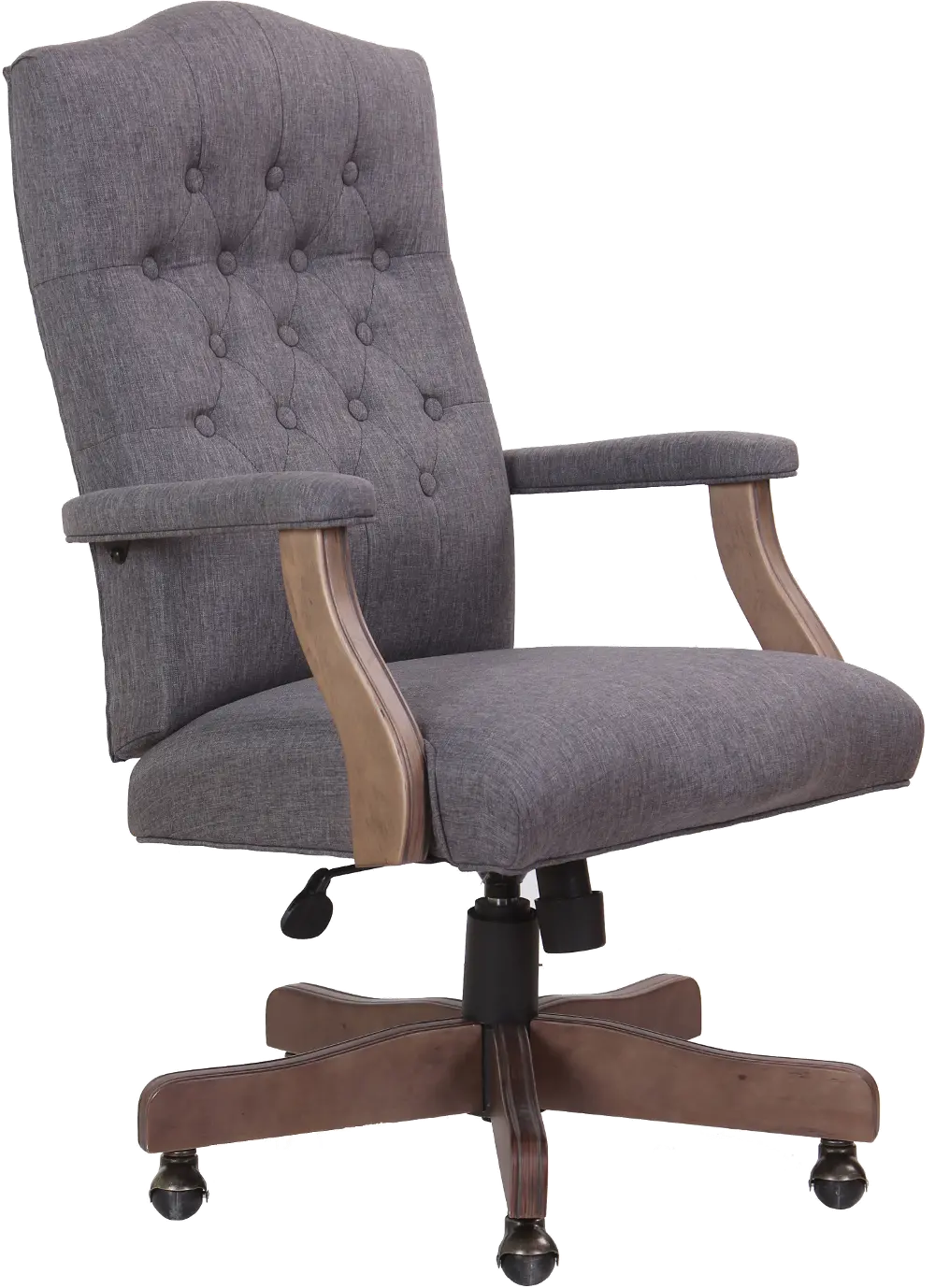 Gray High-Back Executive Swivel Chair-1