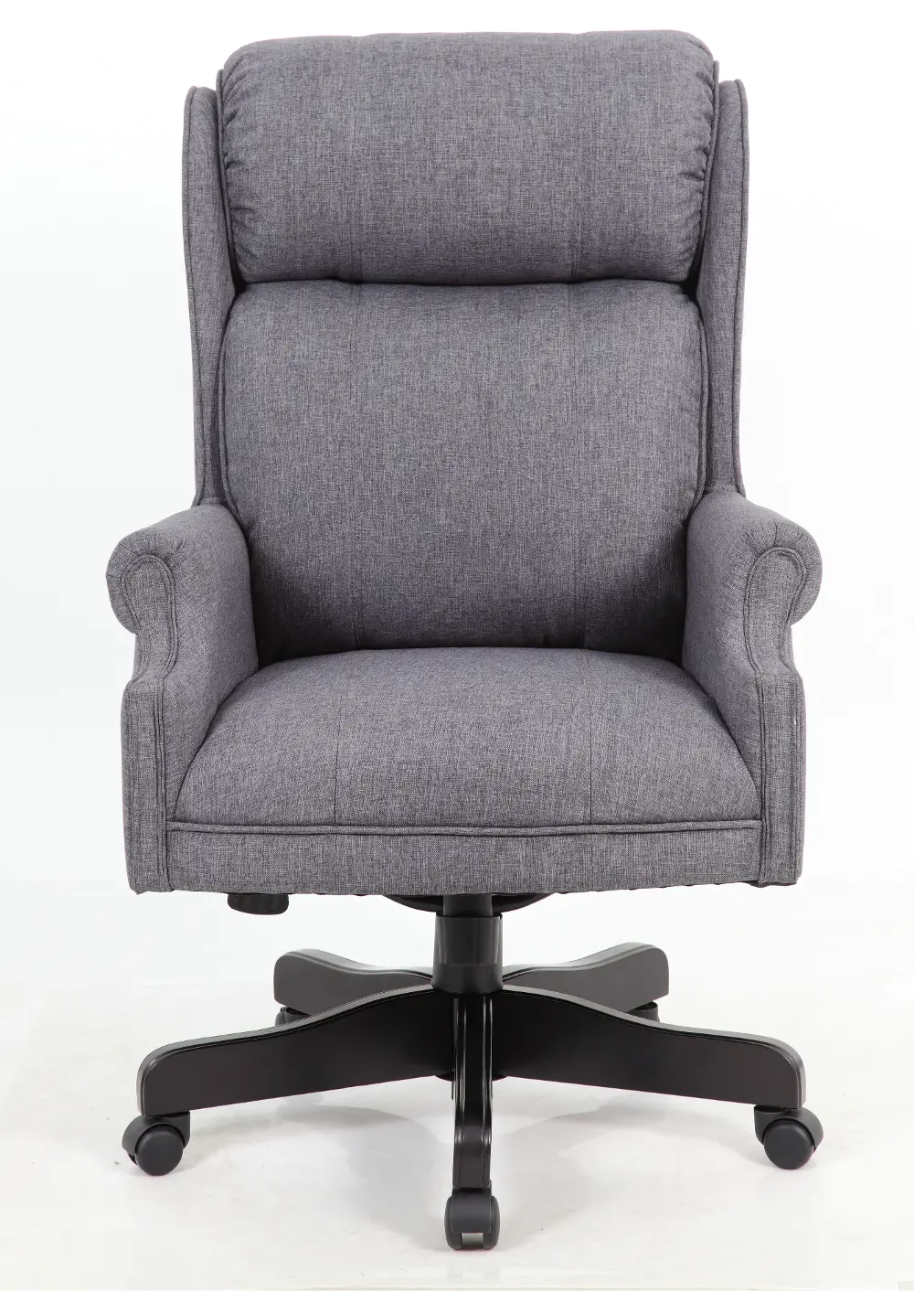 Slate Gray High-Back Office Chair-1