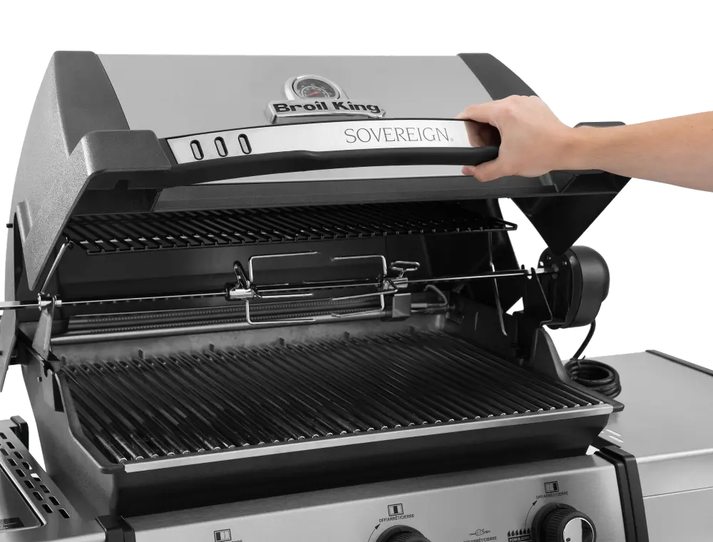 987817 Broil King Sovereign 20 Natural Gas Grill - Stainless Steel-1