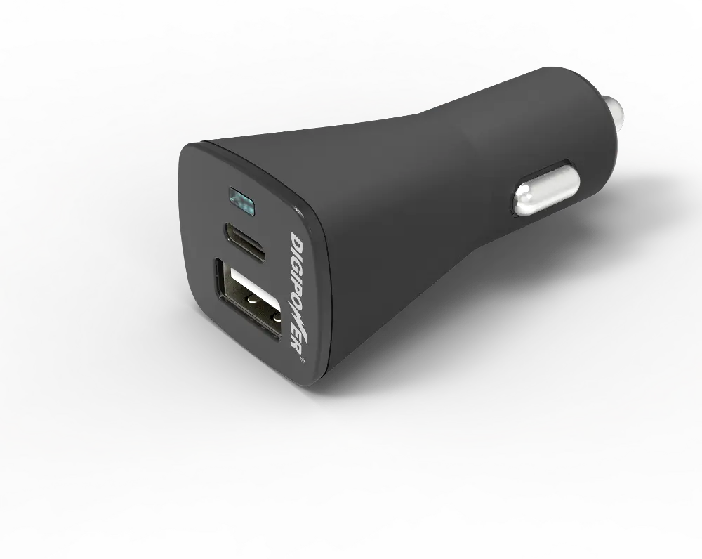CT-PC3 Type A and Type C Dual Port USB Car Charger-1