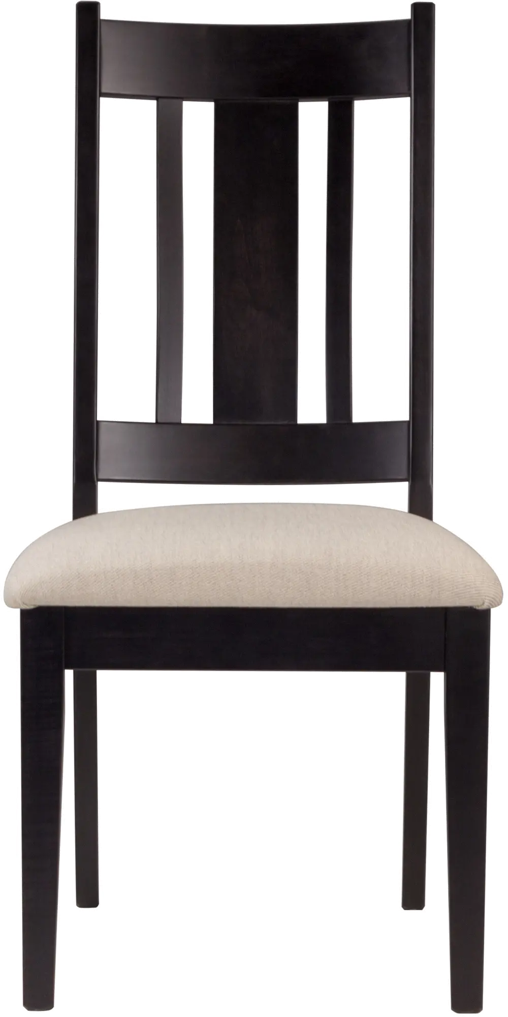 Cream and Black Upholstered Dining Room Chair - Sterling-1