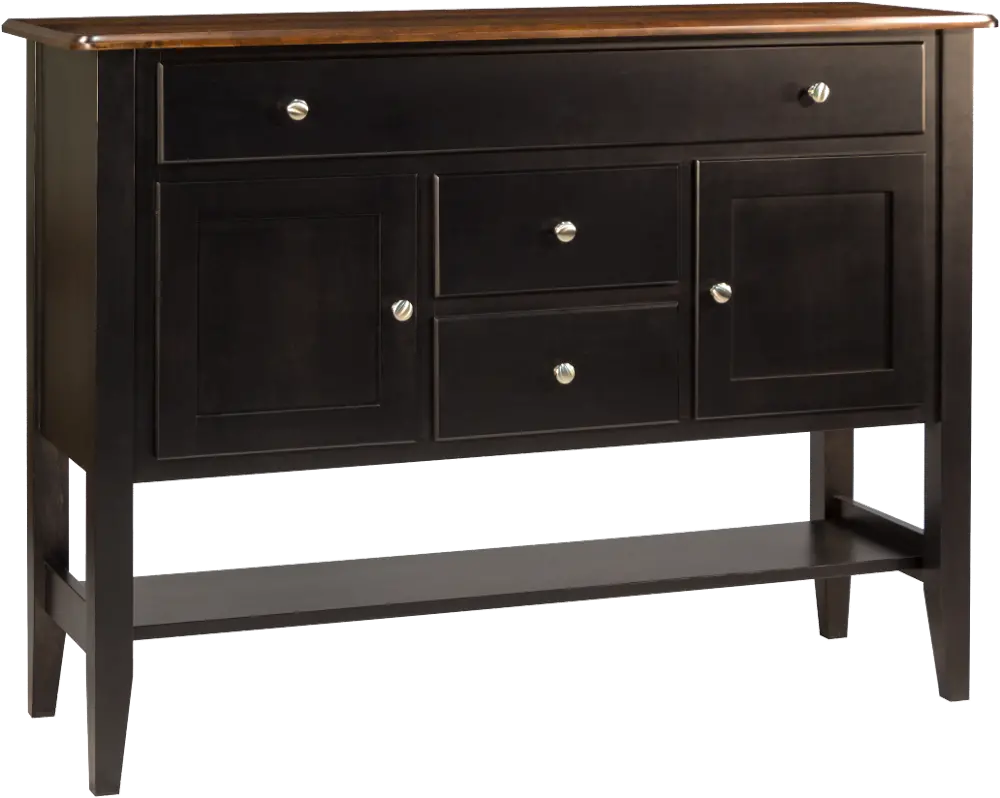 Saber Two-Tone Dining Room Buffet-1