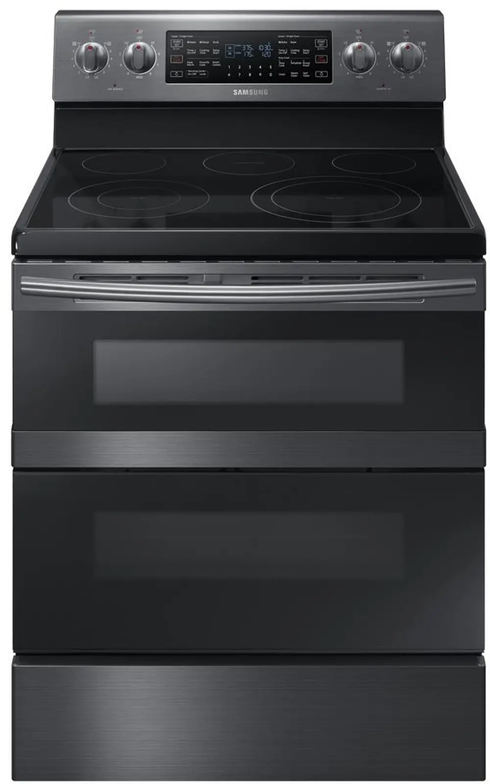 NE59M6850SG Samsung Electric Range with WiFi connectivity - 5.9 cu. ft. Black Stainless Steel-1