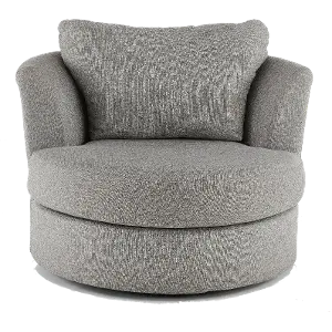 Emerson Slate Gray Swivel Chair RC Willey