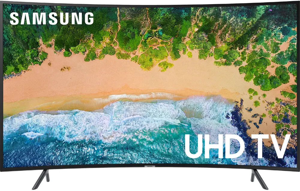UN65NU7300 Samsung NU7300 Series 65 Inch 4K UHD Curved Smart TV-1