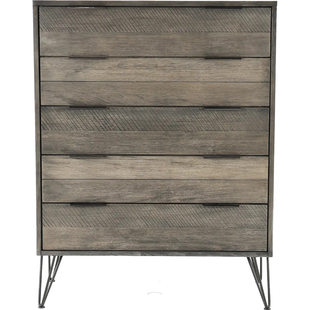 Urbanite Gray Chest of Drawers-1
