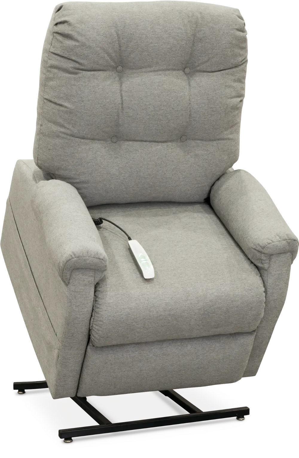 Pebbles Gray 3-Position Reclining Lift Chair - Popstitch-1