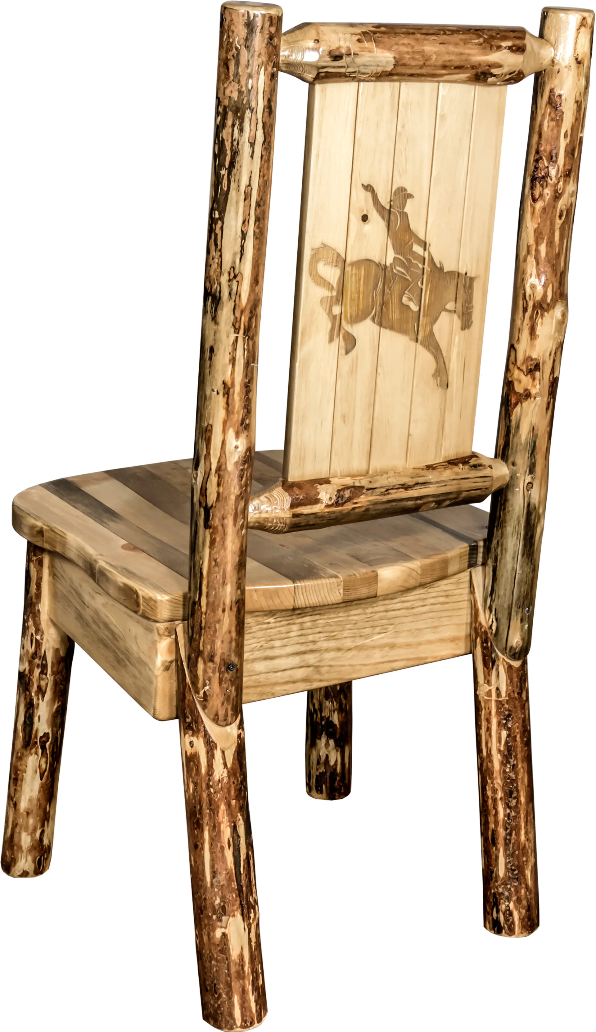 MWGCKSCNLZBRONC Country Bronc Dining Chair - Glacier Country sku MWGCKSCNLZBRONC