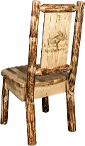 Country Moose Dining Chair - Glacier Country