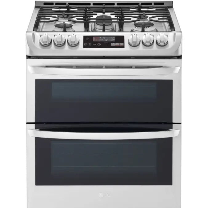 LG Gas Double Oven Range LTG4715ST RC Willey