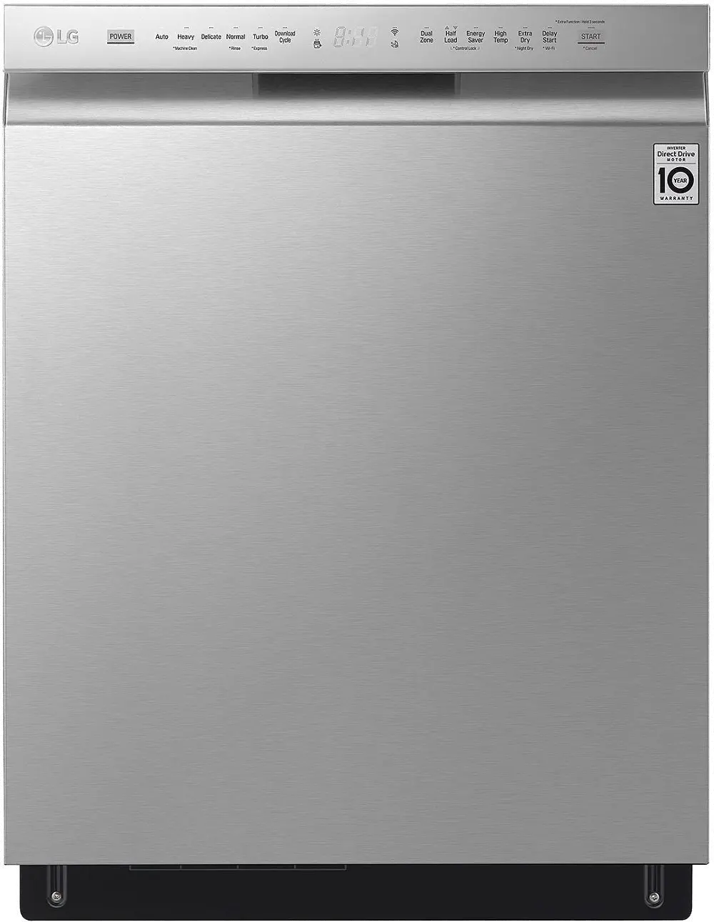 LDF5678ST LG Front Control WiFi Enabled Dishwasher with QuadWash - Stainless Steel-1
