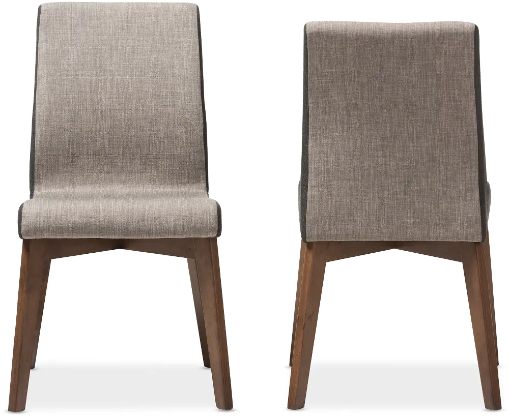 134-2PC-7181-RCW Kimberly Brown Dining Room Chairs (Set of 2)-1