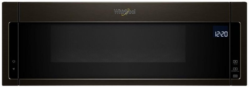 Whirlpool Low Profile Over the Range Microwave with Sensor Cook- Black
