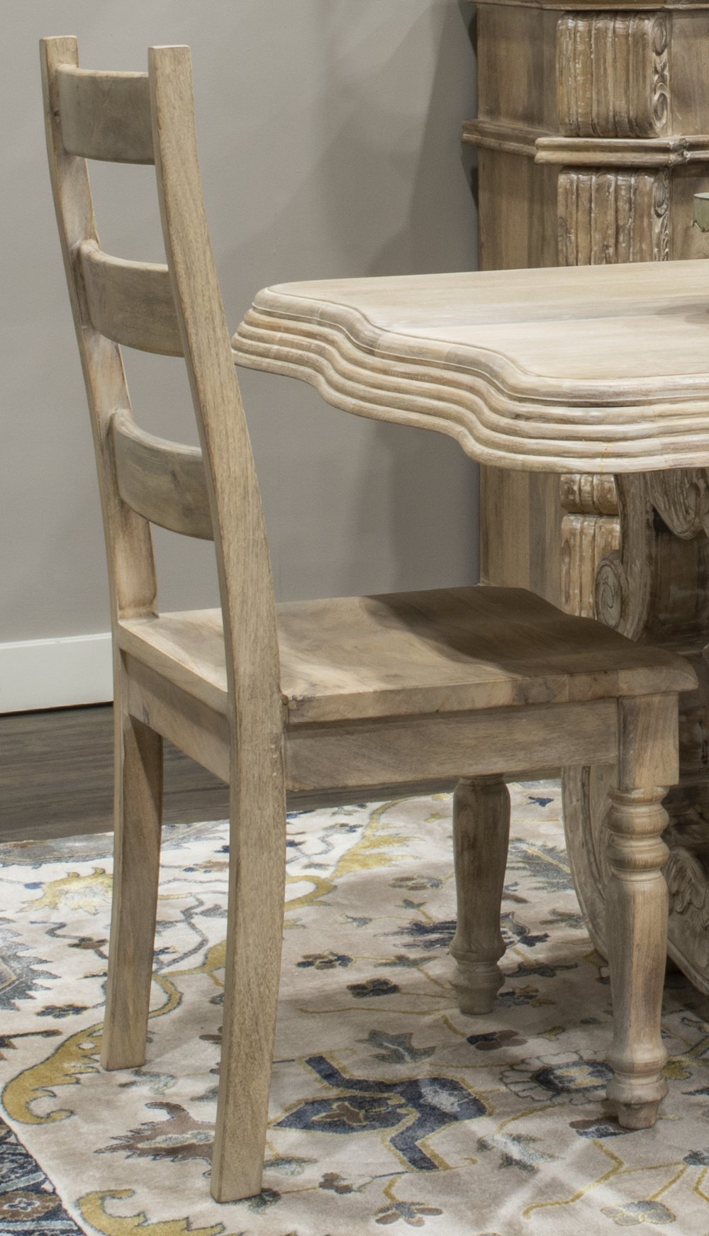 Washed White Natural Wood Dining Chair Karsten Rc Willey Washed White Natural Wood Dining Chair Karsten Rc Willey Furniture