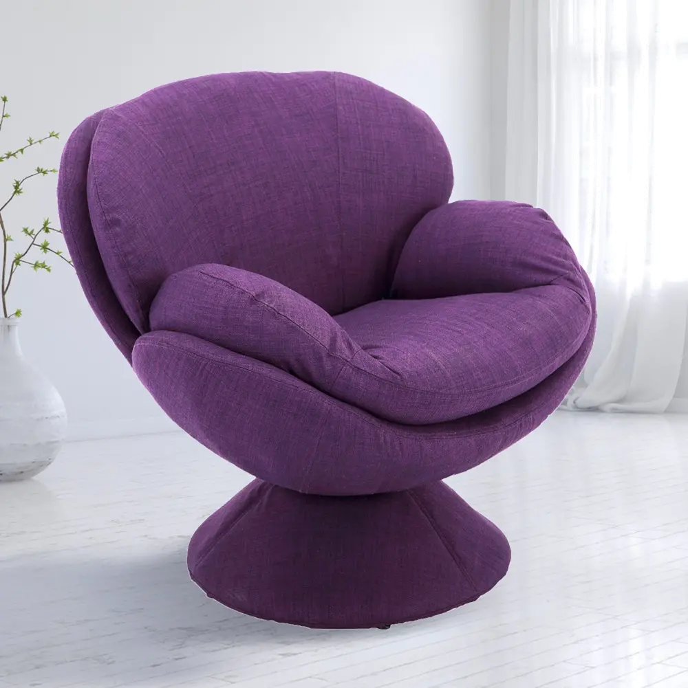 Rio Purple Pub Accent Chair - Comfort Chair -1