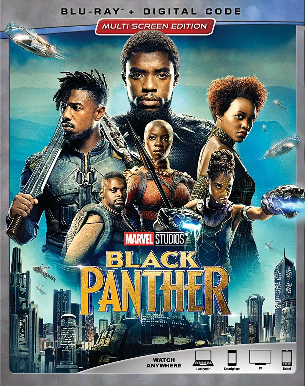 Black Panther (Blu-ray + Digital Code)-1