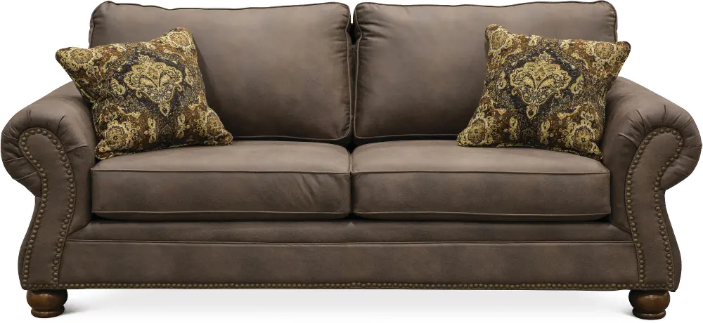 Tahoe Oak Brown Sofa Bed-1
