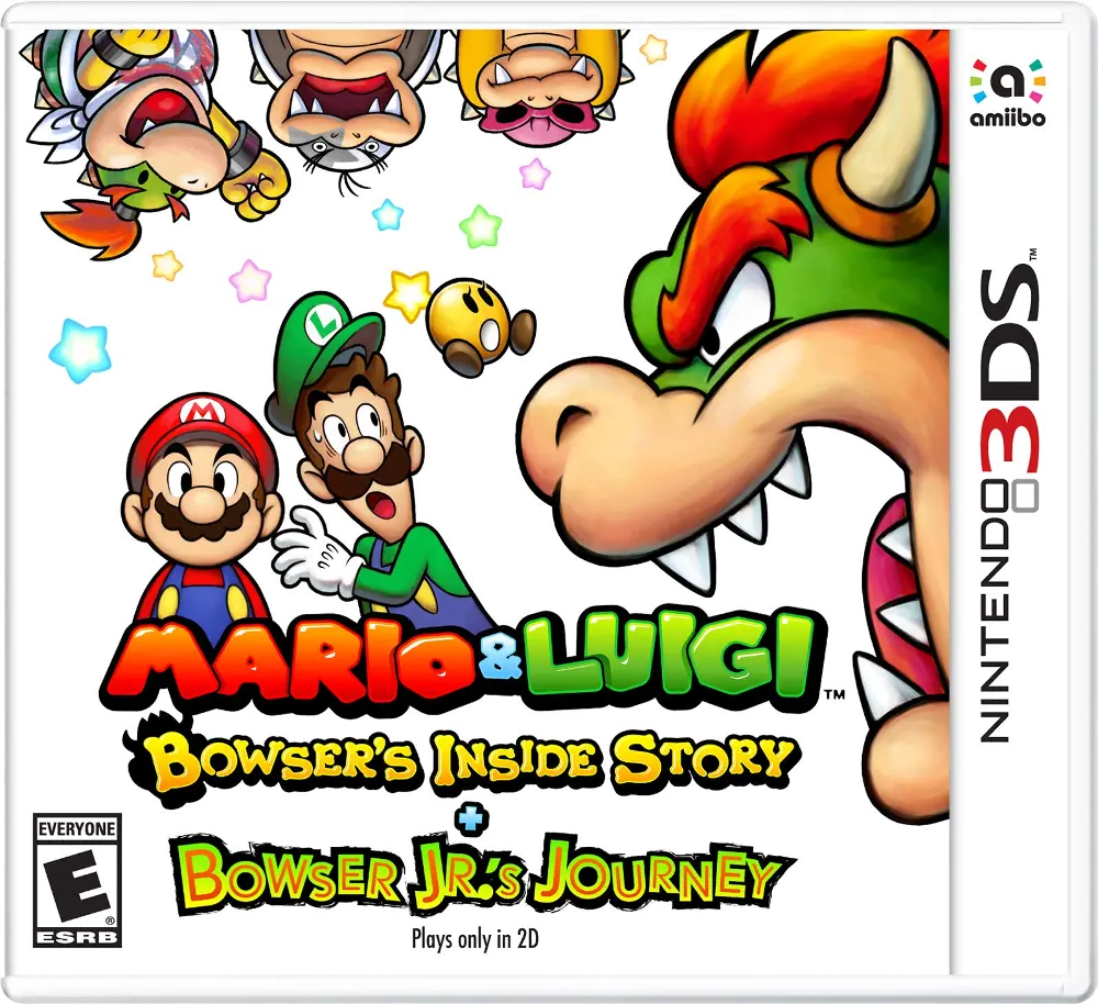 3DS/M&L:BOWSERS_STY+ Mario & Luigi: Bowser's Inside Story + Bowser Jr.'s Journey - Nintendo 3DS-1