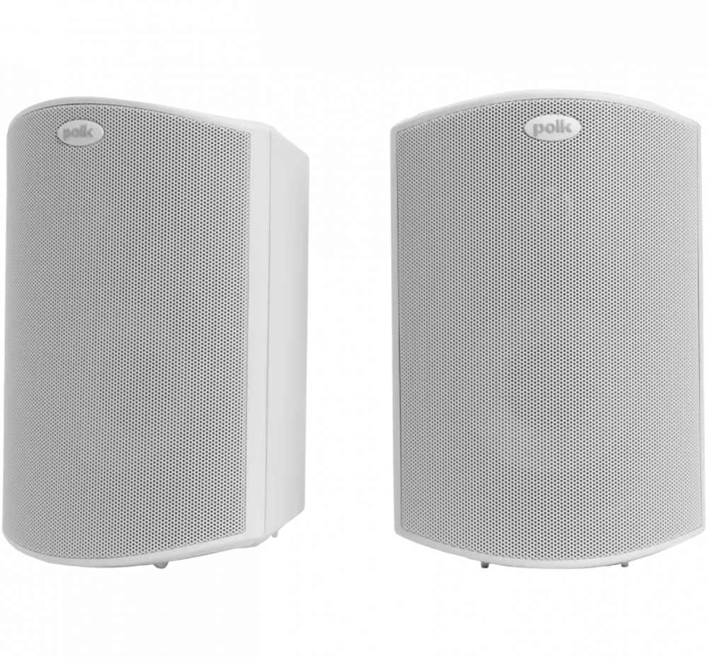 ATRIUM4/WHITE-PAIR Polk Audio Compact Atrium4 White Outdoor Speaker Pair-1