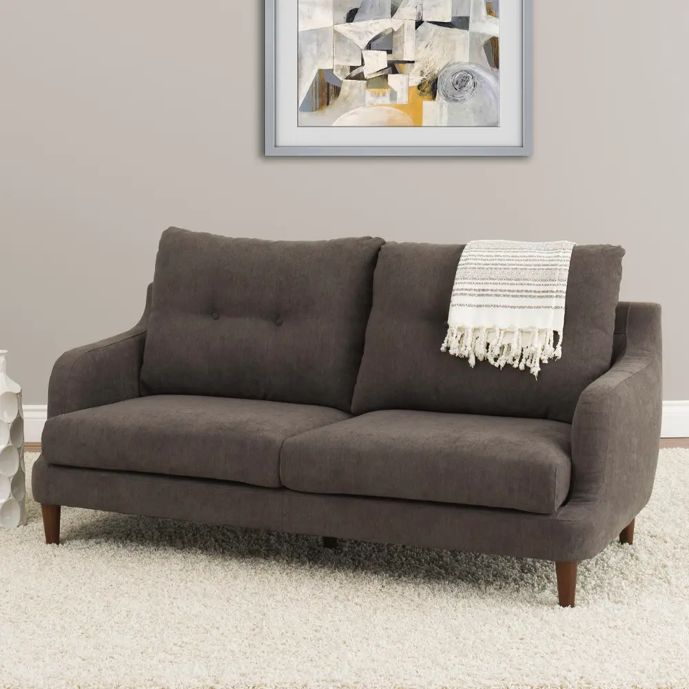 Gray Contemporary Sofa - Victoria-1