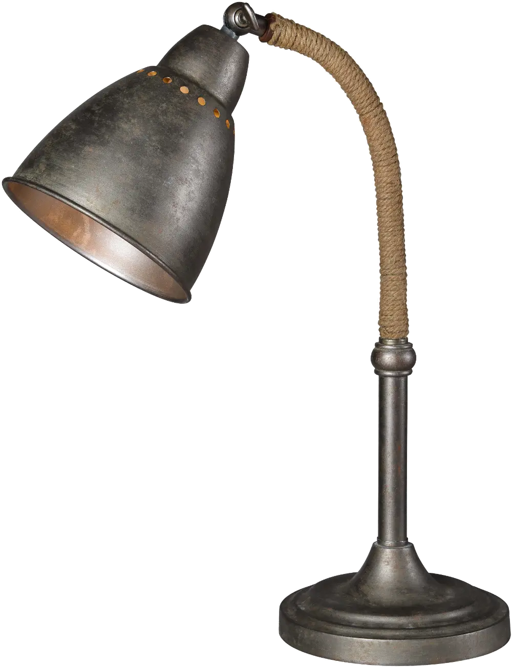 Raw Metal Desk Lamp - Gage-1