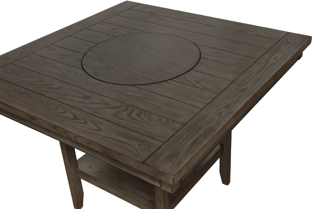 Ash Gray Counter Height Dining Table - Fulton-1