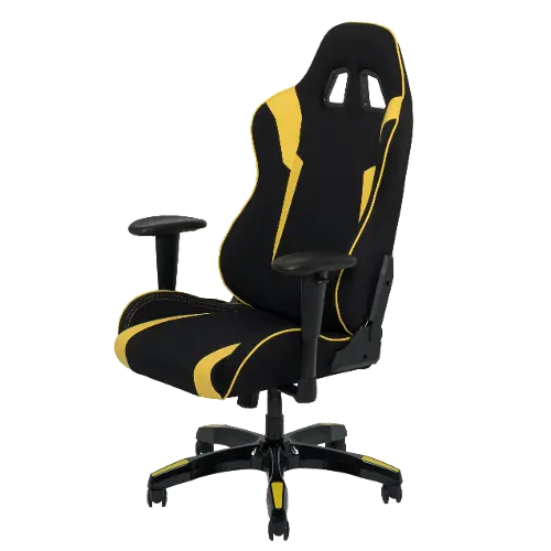 Workspace Black and Yellow Gaming Desk Chair